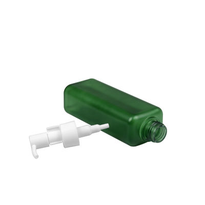 150 밀리람베르트 185 밀리람베르트 PETG 화장품병 스퀘어 형상 바디 로션 펌프 병 24/410