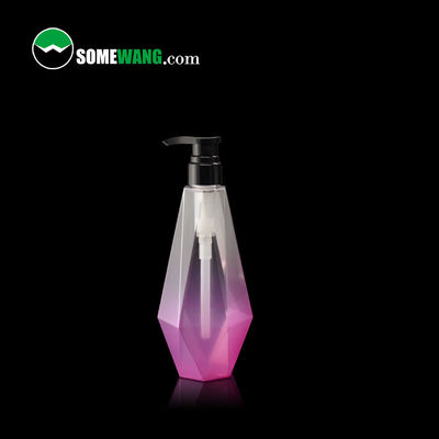샴푸를 위한 300개 밀리람베르트 / 500 밀리람베르트 / 750 밀리람베르트 맞춘 PETG 마름모꼴이 실린더 병 세트