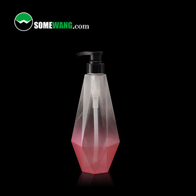 샴푸를 위한 300개 밀리람베르트 / 500 밀리람베르트 / 750 밀리람베르트 맞춘 PETG 마름모꼴이 실린더 병 세트