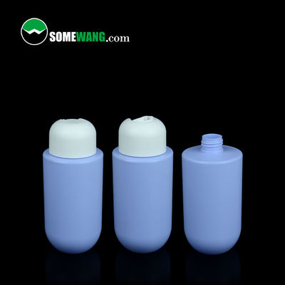 주문 제작된 색깔 HDPE 평평 어깨 둥근 하부 병 화장품 300 밀리람베르트 400 밀리람베르트 로션 패키징